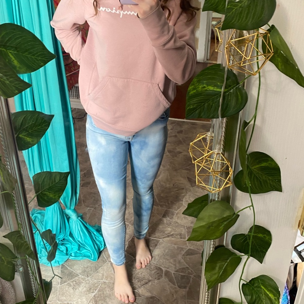 Forever 21 bleached jeans